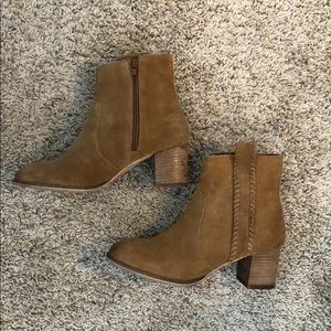 Naughty Money Heeled Suede Boots